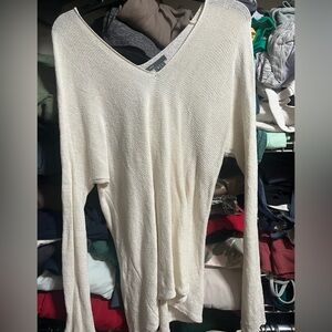 Vince Off-White Knit Top